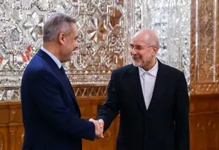  فیدان و قالیباف دیدار کردند