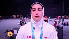 سیدزهرا حسینی: دو رقیب سرسخت داشتم، ولی با خدا کمک توانستم مدال برنز را بگیرم