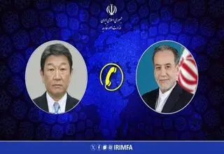 گفت‌وگوی تلفنی وزرای امور خارجه جمهوری اسلامی ایران و ژاپن