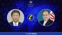 گفت‌وگوی تلفنی وزرای امور خارجه جمهوری اسلامی ایران و ژاپن
