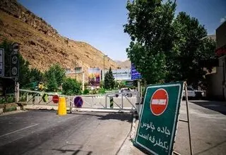 اجرای محدودیت تردد یک‌طرفه محور کندوان