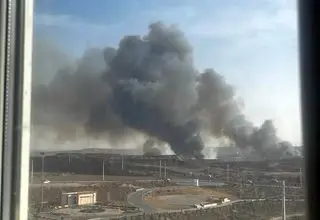 آتش سوزی پرند امنیتی نیست