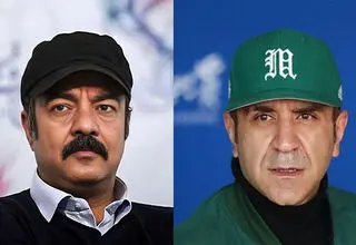 سعید آقاخانی و مهدی حسینی‌نیا در سریال بهنام بهزادی