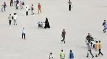 تصویر واقعی/درباره عکسی از خلوتی نمایشگاه کتاب 