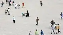 تصویر واقعی/درباره عکسی از خلوتی نمایشگاه کتاب 