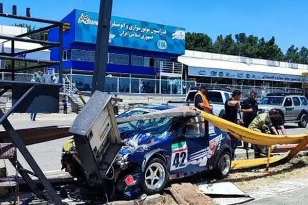 مقصر حادثه تلخ پیست اتومبیلرانی آزادی مشخص شد