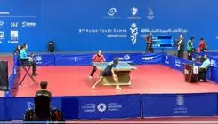 صعود یاوری به یک‌شانزدهم‌ نهایی تنیس روی میز بانوان