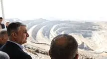 بازدید رییس سازمان انرژی اتمی از مجتمع معدنی و صنعتی ساغند 