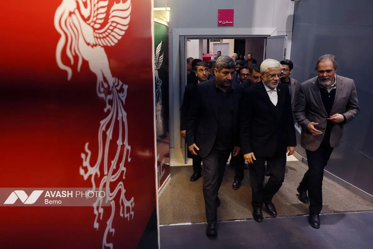 حضور محمدرضا عارف، معاون اول رئیس جمهور در پردیس سینمایی ملت