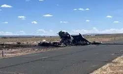 سقوط هواپیما خبرساز شد