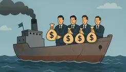 سهامداران سود می‌برند، کشتی‌ها پیر می‌مانند