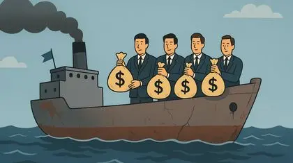 سهامداران سود می‌برند، کشتی‌ها پیر می‌مانند