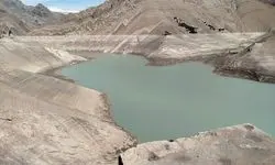 کاهش ۳۸ درصدی میزان ورودی سدها از ابتدای سال آبی