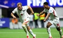 انگلیس با طوفان کاپیتان به مرحله یک‌هشتم نهایی رسید