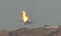سرنگونی یک پهپاد جدید سعودی در خاک یمن