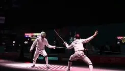 پیروزی تیم شمشیربازی اپه مردان ایران