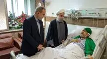 عیادت حسن روحانی از علوی 