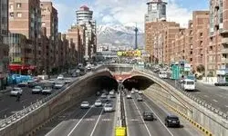 این تونل تهران امشب مسدود می‌شود