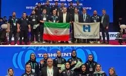 پسران و دختران وزنه‌برداری ایران سوم شدند/ اولین کاپ تیمی دختران جوان