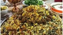 طرز تهیه قنبیدپلو قم با کلم قمری و گوشت قلقلی