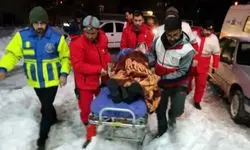 نجات جان مادر باردار در روستای صعب‌العبور +جزئیات