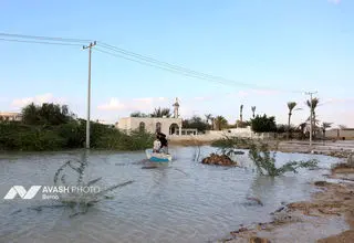 ۴ فوتی و ۹ مفقودی در برف و کولاک در سیلاب