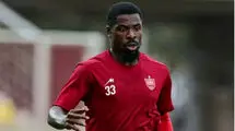 حضور اوریه در تمرین امروز پرسپولیس