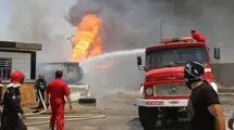 مرگ ۲ نفر در آتش سوزی یک دستگاه اتوبوس در محور خاش - زاهدان