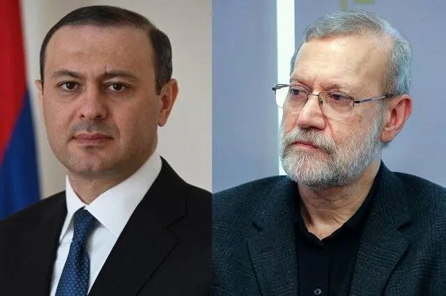 لاریجانی و گریگوریان برای تقویت همکاری‌های تهران-ایروان رایزنی کردند