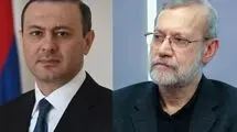 لاریجانی و گریگوریان برای تقویت همکاری‌های تهران-ایروان رایزنی کردند