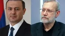 گفت‌وگوی دبیر شورای امنیت ارمنستان با لاریجانی
