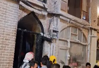 خاموش کردن سریع آتش‌سوزی در بازار تبریز با اقدام به‌موقع آتش‌نشانی