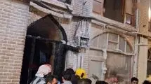 خاموش کردن سریع آتش‌سوزی در بازار تبریز با اقدام به‌موقع آتش‌نشانی
