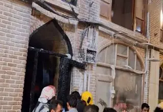 خاموش کردن سریع آتش‌سوزی در بازار تبریز با اقدام به‌موقع آتش‌نشانی