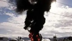 تخریب ساختمان‌ها در اصفهان در پی حمله هوایی