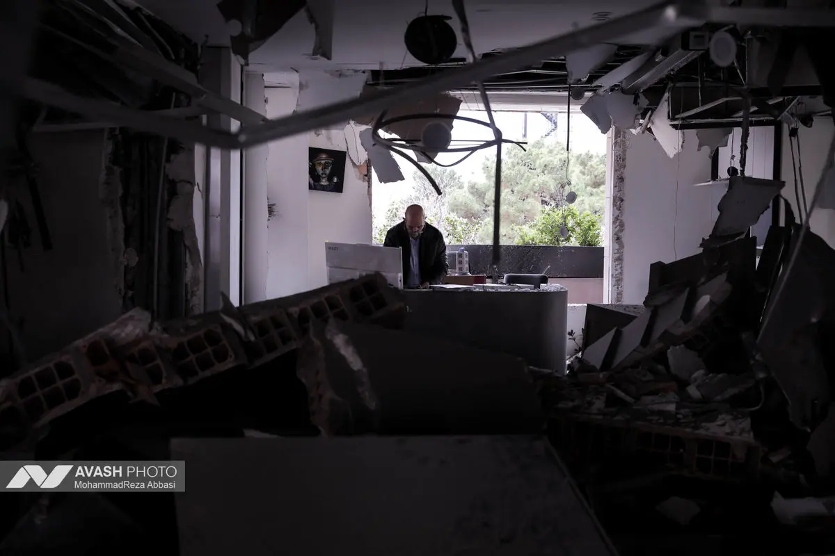 حمله موشکی به دفتر شبکه العربی قطر در تهران