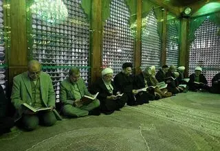 تجدید میثاق رئیس و اعضای مجمع تشخیص مصلحت نظام با آرمان‌های امام خمینی(ره)