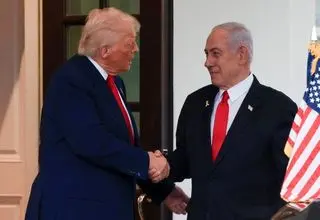 دیدار ترامپ و نتانیاهو/ ابراز اطمینان رئیس جمهور آمریکا از تحقق صلح در غزه