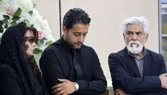 حضور گسترده بازیگران در مراسم ختم بهروز رضوی/ آقای مجری و شراره رخام هم آمدند/ فیلم