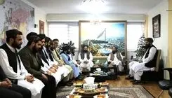 بازدید مقام بلندپایه طالبان از سفارت افغانستان در تهران