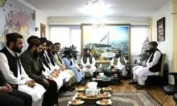 بازدید مقام بلندپایه طالبان از سفارت افغانستان در تهران