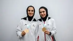 دختر دونده ایران برنزی شد