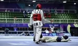 اصغری با ضربه «دولیو چاگی» نماینده سنگال را نقش بر زمین کرد