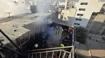 هتلی در مشهد دچار آتش‌سوزی شد