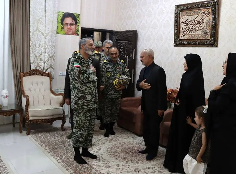 بازدید فرمانده کل ارتش از گروه پدافند هوایی آبدانان
