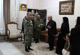 بازدید فرمانده کل ارتش از گروه پدافند هوایی آبدانان 