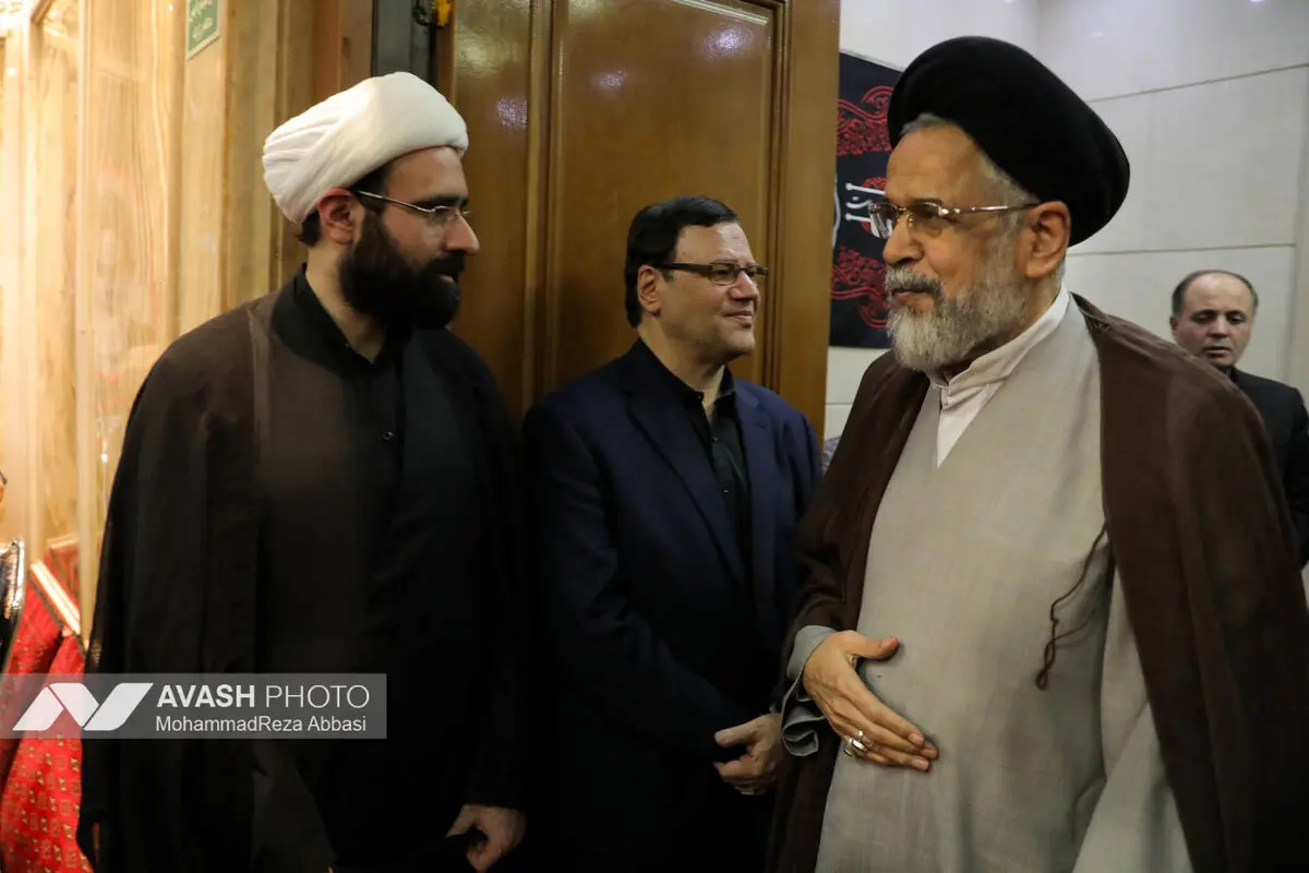 مراسم گرامیداشت شهید علی لاریجانی و فرزندش شهید مرتضی لاریجانی