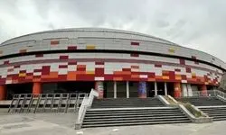 ورزشگاه شهید رئیسی مشهد با حضور رئیس مجلس به بهره‌برداری رسید