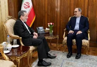 سفیر ایران در صربستان با عراقچی دیدار کرد