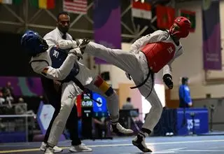 صعود پسر تکواندوکار ایران به مرحله یک‌چهارم نهایی